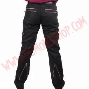Pantalon Punk Zip Negro 2