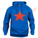 Sudadera Estrella Roja (Azul)