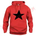 Sudadera Estrella Negra (Roja)