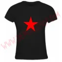 Camiseta Chica MC Estrella Roja