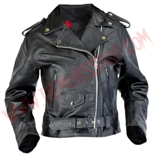 Chaqueta Mujer Clasica de Cuero