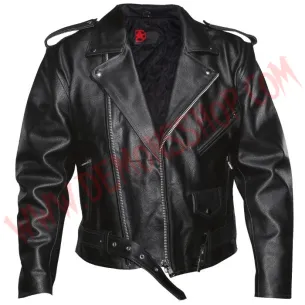 Chaqueta Clasica de Cuero