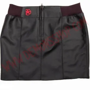 Falda Fake Leather Black 2