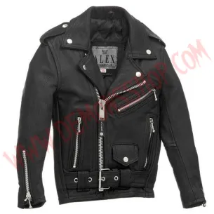 Chaqueta Clasica de Cuero Niños