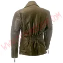 Chaqueta de Cuero Bianca Waxy