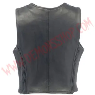 Chaleco Mujer de Cuero Fuelle 2