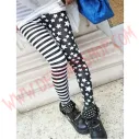 Leggings Star & Strip Black