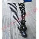 Leggings Star & Strip Black
