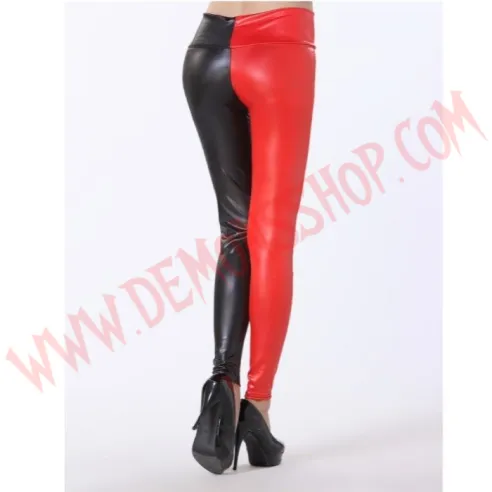 Leggings Patchwork Red