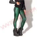 Leggings Tartan Green