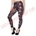 Leggings Pink Skull
