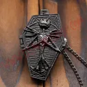 Reloj Pesadilla Antes de Navidad Ataud negro