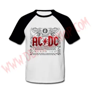Camiseta Raglan MC Ac Dc