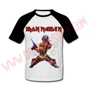 Camiseta Raglan MC Iron Maiden