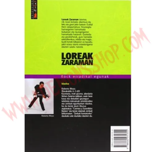 Libro Loreak Zaraman (Rock Erradikal Egunak)
