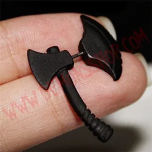 Pendientes Black Axe