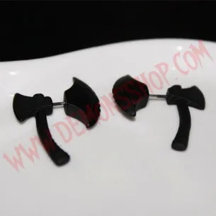 Pendientes Black Axe 2