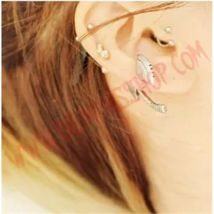 Pendientes Silver Axe 2