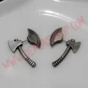 Pendientes Silver Axe