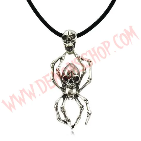 Colgante Spider skeleton