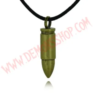 Colgante Bullet old dorada. 2