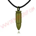 Colgante Bullet old dorada.