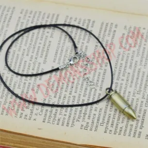 Colgante Bullet old dorada.