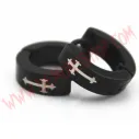 Pendientes Cross Gothic