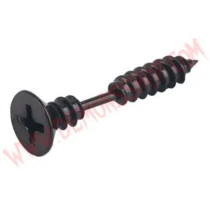 Pendiente Tornillo Negro