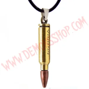 Colgante Bullet Vintage Cobre