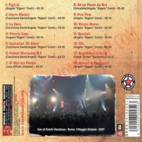 CD Banda bassotti - Viento, lucha y sol