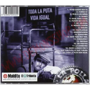 CD La Polla - Toda la puta vida igual 2