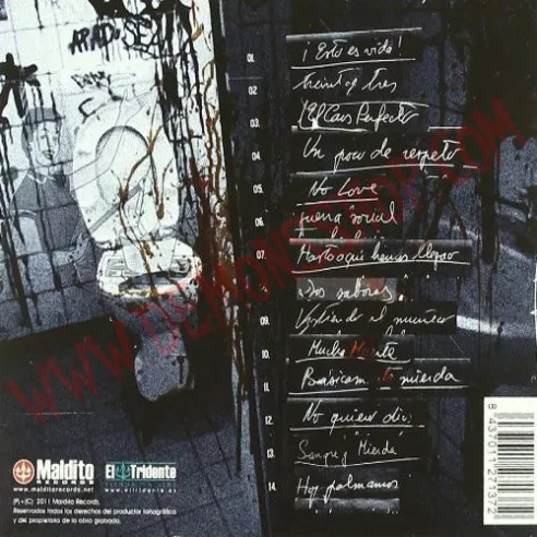 CD Gatillazo - Sangre y mierda