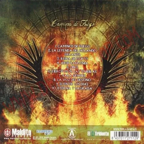 CD Tierra Santa - Caminos de fuego