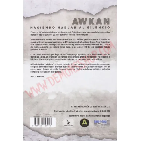 CD Reincidentes - Awkan 