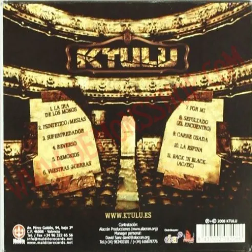 CD Ktulu - Show Canibal