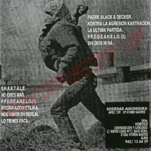 CD Soziedad Alkoholika - Intoxikazion etilika 2