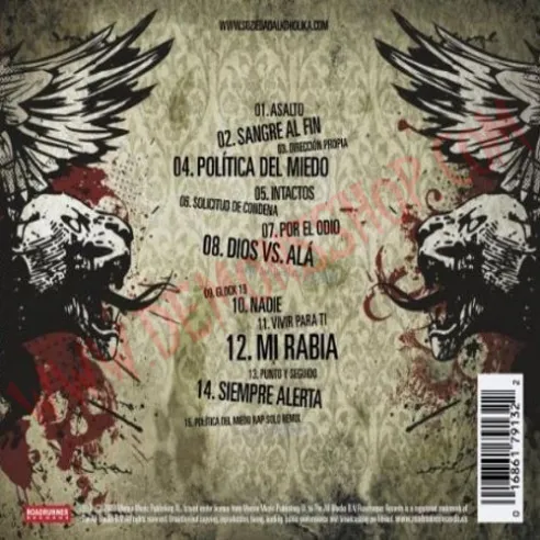 CD Soziedad Alkoholika - Mala sangre