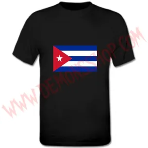Camiseta MC Bandera Cuba