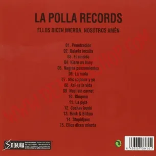 CD La Polla - Ellos dicen mierda 2