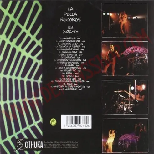 CD La Polla - Directo