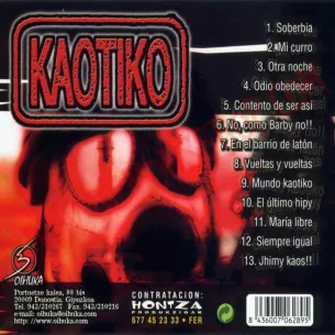 CD Kaotiko - Mundo kaotiko 2