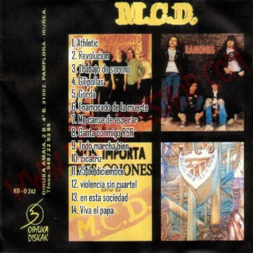 CD MCD - Versiones