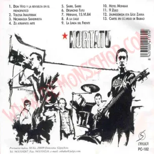 CD Kortatu - A front line compilation 2