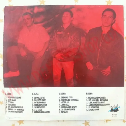 Vinilo LP Kortatu - Azken guda dantza