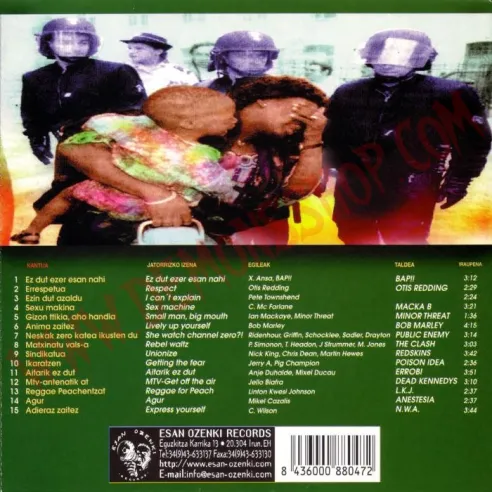 CD Negu Gorriak - Gure Jarrera