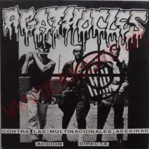Vinilo LP Agathocles / Violent Headache ‎– Contra Las Multinacionales Asesinas 