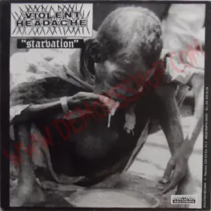 Vinilo LP Agathocles / Violent Headache ‎– Contra Las Multinacionales Asesinas  2
