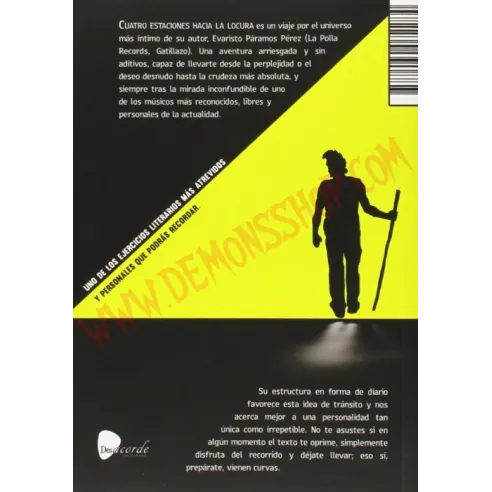 Libro Cuatro estaciones hacia la locura