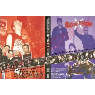 DVD Subversion X y Akrata - Directo a la yugular